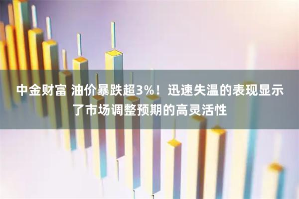 中金财富 油价暴跌超3%！迅速失温的表现显示了市场调整预期的高灵活性
